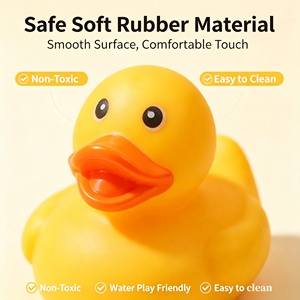 Canards de bain en caoutchouc personnalisés avec logo pour Halloween, jouet de bain sonore 'Bebe' pour la sécurité des enfants, canard en caoutchouc décoratif pour bureau et maison - Product Image 4