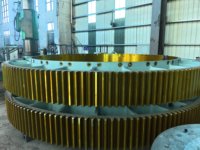 Engrenage de circonférence de broyeur à billes sur mesure, directement de l'usine, pour l'assemblage de nouveaux broyeurs et les pièces de rechange