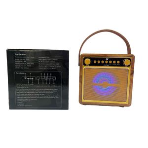 Boombox Với Âm Thanh Stereo Mic Buổi Hòa Nhạc Lễ Hội Âm Nhạc Đa Chức Năng Handfree Đài Phát Thanh <span class=keywords><strong>Microphone</strong></span> Cổ Điển 4 Inch Karaoke Loa - Product Image 3