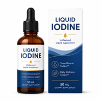 Iodure de potassium liquide standardisé en gouttes 150 mcg avec sélénium pour le soutien de la thyroïde – Fournisseur OEM en marque blanche