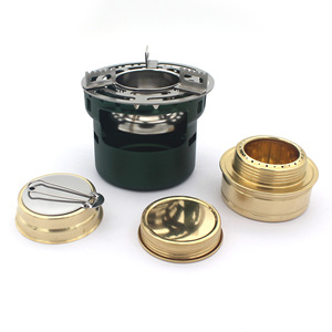 Réchaud à alcool en alliage d'aluminium 3-5L, coupe-vent, pour camping en plein air, cuisson et thé - Product Image 1