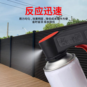 Pistolet de pulvérisation universel pour peinture, avec poignée en plastique et alimentation par aspiration, pour bidon de peinture automobile et pulvérisation de jantes - Product Image 3