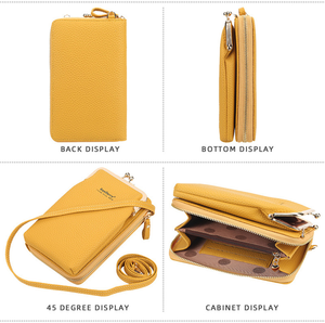 Women's Phone <strong>Crossbody</strong> Bags Girls Pu Leather <strong>Large</strong> Capacity Portable Shoulder Bag Brand Ladies <strong>Purse</strong> Fashion Handbag Sling Bag - Product Image 5