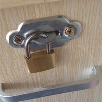 Lock & Top — bloc de protection personnalisé en acier, serrure en laiton solide avec logo, 20mm, 25mm, 30mm, 40mm, 50mm, 60mm