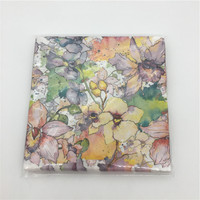 Serviettes en papier de luxe vierges 2 plis imprimées sur mesure 15 g/m² 38x42 cm 4 volets pour fêtes et célébrations