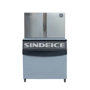 SINDEICE Factory Directly Supply High Quality Commercial 500 KG 0.5 T Cube Ice Making Machine Ice Maker