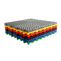 Vente en gros Carreaux de sol de garage sans trou de 2cm d'épaisseur antidérapants en cube de lavage de voiture avec installation facile à cliquer
