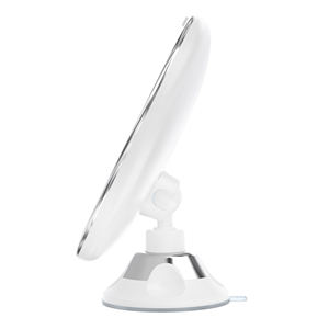 <span class=keywords><strong>Espejo</strong></span> Cosmético Redondo con <span class=keywords><strong>Aumento</strong></span> de 10x, Iluminación LED, Montaje en Pared, con <span class=keywords><strong>Ventosa</strong></span>, Alimentación por Pilas AAA/USB-C para <span class=keywords><strong>Baño</strong></span> - Product Image 3