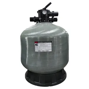 Swimming Pool Filtration System Top-mount Sand Fiberglass Pool Sand Filter