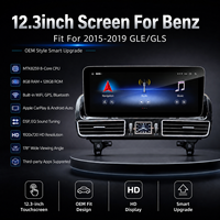 Écrans de navigation Android 12,3 pouces pour Mercedes-Benz GLE/GLS W166 X166 2015-2019 NTG5.0
