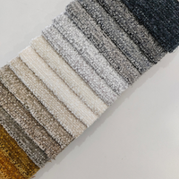 Tissu Jacquard en Chenille Épaisse Teinte en Fil, Résistant à la Décoloration, Facile d'Entretien, pour Fauteuils Inclinables, Chambres à Coucher, Hôtels et Canapés – Vente en Gros