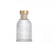 Vente en gros de bouteilles rondes de 100ml 200ml ensembles de bouteilles d'emballage de parfum d'arôme de maison
