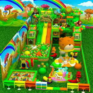 Equipo de Juegos Modular Colorido para Niños, con Túnel Suave, Laberinto y Paneles de Rompecabezas para Aprendizaje en Guarderías - Product Image 1