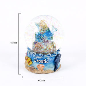 Bola de nieve de cristal divertida personalizada, globo de nieve, cúpula, recuerdo para niños, bricolaje - Product Image 2