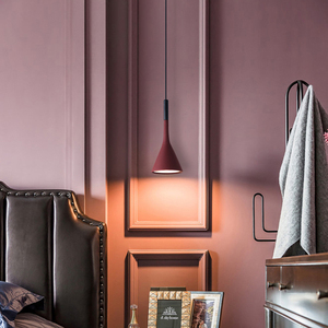 Phong cách đơn giản cho phòng ngủ lối đi nhà hàng bar phòng ăn xi măng đèn Bắc Âu Cổ Điển Retro pendent ánh sáng - Product Image 2