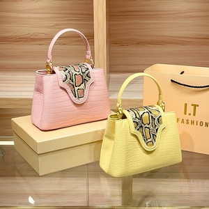 Hợp Thời Trang Da Chính Hãng Túi Xách Thời Trang Python Da Crossbody Túi Sản Phẩm Mùa Hè Túi Xách Tay Cho Phụ Nữ - Product Image 3