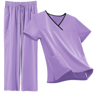 Uniformes para personal de <span class=keywords><strong>hospital</strong></span>, ropa de trabajo médica transpirable de secado rápido estirable antiarrugas para clínica - Product Image 2