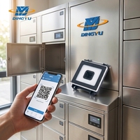 Lecteur de codes-barres fixe de haute qualité DP5660M NFC RS485 Weigand 2D QR 1D Laser Element USB Contrôle d'accès Kiosque Distributeur automatique