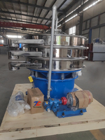 Edelstahl-Rundvibrationssieb mit Vibrationsmotor, einstellbare Mehrschicht-Sortierung, 0,75KW-1,1KW Leistung, 5-400 Maschenweite