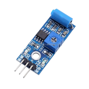 Módulo Sensor de Vibración Normalmente Cerrado, Interruptor de Vibración, Módulo de Detección de Alarma, Interruptor de Vibración SW-420 - Product Image 1