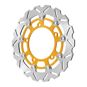 Arashi — disques de frein avant, pour SUZUKI SV650S, <span class=keywords><strong>ABS</strong></span> 2007-2009, SV650 2007-2015, SFV650, <span class=keywords><strong>GLADIUS</strong></span> <span class=keywords><strong>ABS</strong></span> 2009-2014 Aluminium - Product Image 5