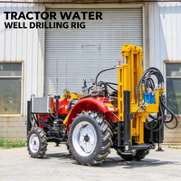 Foreuse rotative diesel montée sur tracteur pour puits d'eau, avec moteur et boîte de vitesses, profondeur max. 380 m, prix compétitif