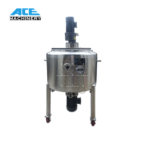 Tanque de Mezcla y Almacenamiento de Líquidos de Acero Inoxidable de 100L-10000L con Agitador - Product Image 5