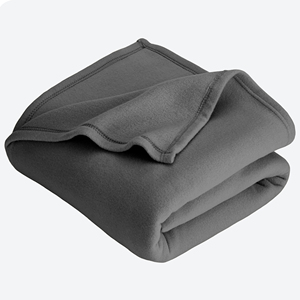 Manta de lana supersuave y ligera personalizada, manta de lana Polar sólida transpirable para cama - Product Image 3