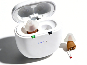 China Fabricante Mini Recarregável Aparelho Auditivo Digital CIC Retone Surdos Idosos Super Invisível 16 Canais Audifonos - Product Image 2