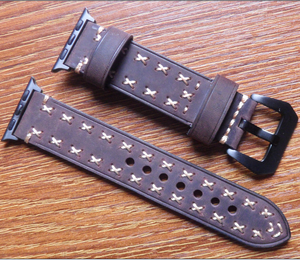 Correa de cuero <span class=keywords><strong>para</strong></span> apple <span class=keywords><strong>watch</strong></span>, correa de reloj de moda <span class=keywords><strong>para</strong></span> <span class=keywords><strong>iphone</strong></span> iwatch series 7 6 de 41mm y 45mm - Product Image 3