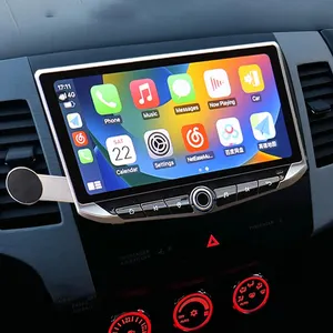 10.88 "QledスクリーンAndroidビデオプレーヤーCarplay for Mitsubishi Outlander Citroen C-Crosser Peugeot 4007 GPSマルチメディアステレオ