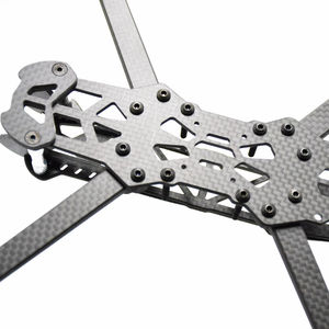 Cadre Quad Mark4 en Fibre de Carbone 3K Plein Spectre de 7 Pouces Haute Performance avec Bras de 5 mm pour Drones de Course FPV, Freestyle et Applications UAV - Product Image 1