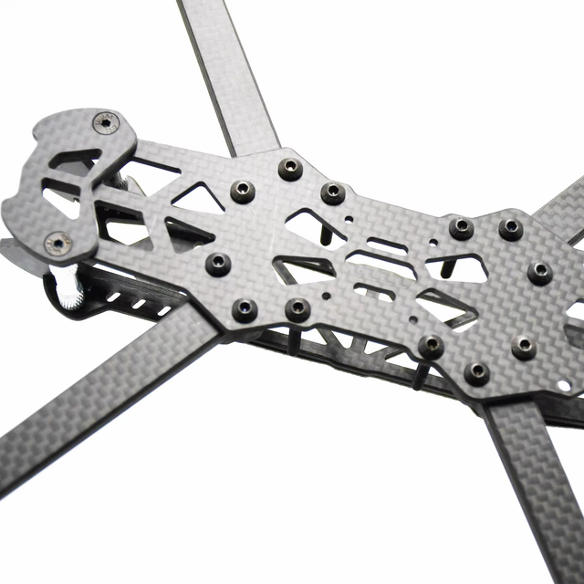 High-Performance 7 Inch Full 3K Carbon Fiber Mark4 Quad Frame 5mm Arms for FPV Racing Drones, Freestyle & UAV Applications