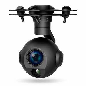 Stabilisateur IA à double capteur avec zoom optique 10X, 4K UHD, 8MP, thermique 640x512, détection et suivi IA 13,5 mm - Product Image 3