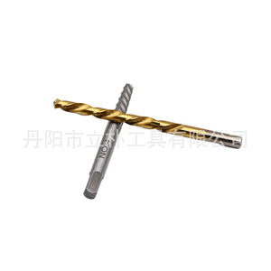 Mr Drill Twist Drill Bit Set 10 Pc Gold Finish Metal Drilling High Speed Steel <b>Titanium</b> Plated - Product Image 5