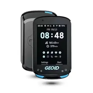 สมาร์ท GPS จักรยานคอมพิวเตอร์ Geoid CC600 มาตรวัดความเร็วไร้สายจอแสดงผล LCD IPX7 กันน้ำหน้าจอ 2.4" ANT +อินเตอร์เน็ตไร้สายแบบชาร์จไฟได้ - Product Image 1