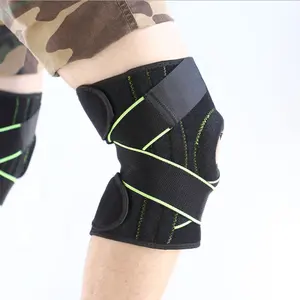 Knee brace All'aperto alpinismo ciclismo basket di fitness di articoli sportivi molla regolabile professionale equipaggiamento protettivo