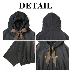 KingSen – Nouveaux sweats à capuche courts personnalisés, imprimés et brodés, délavés à l'acide, 100 % coton, coupe oversize, style streetwear ajusté - Product Image 5