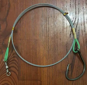 ชุ<span class=keywords><strong>ด</strong></span>สายเบ็<span class=keywords><strong>ด</strong></span>ตก<span class=keywords><strong>ปลา</strong></span>ฉลามแบบผูกสำ<span class=keywords><strong>เร</strong></span>็จ ขนาด 14/0 16/0 18/0 ความยาว 45 นิ้ว สายลวดสแตนเลสอย่าง<span class=keywords><strong>ด</strong></span>ี สำหรับ<span class=keywords><strong>ปลา</strong></span>ใหญ่ ตก<span class=keywords><strong>ปลา</strong></span>ทะเล - Product Image 2