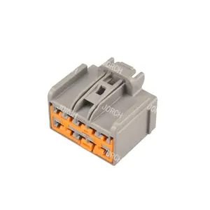 Conector de equipamento elétrico de 10 pinos, conector de fio automático sem vedação, tomada 2.8-7283-40