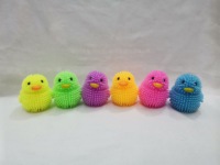 Jouet Squishy XTP unisexe écologique gonflable en forme de canard, anti-stress et de décompression, modèle animal à presser