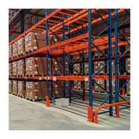 Étagère de stockage d'entrepôt en métal à 5 niveaux résistante à la corrosion en extérieur, personnalisable, en acier robuste, 2000 kg, revêtement époxy