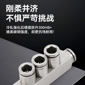 Stainless Steel <b>Quick</b> Connect Air Hose Couplings 4mm 6mm 8mm 10mm 12mm 14mm 16mm Pneumatic Metal <b>Connector</b> - Product Image 5