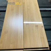 Greezu Parquet Suelo laminado impermeable Bambú Carbonizado Suelo de bambú horizontal diseñado