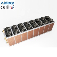 Refroidisseur adiabatique à air sec, échangeur de chaleur refroidi par air pour système de climatisation, refroidissement de centrale de refroidissement