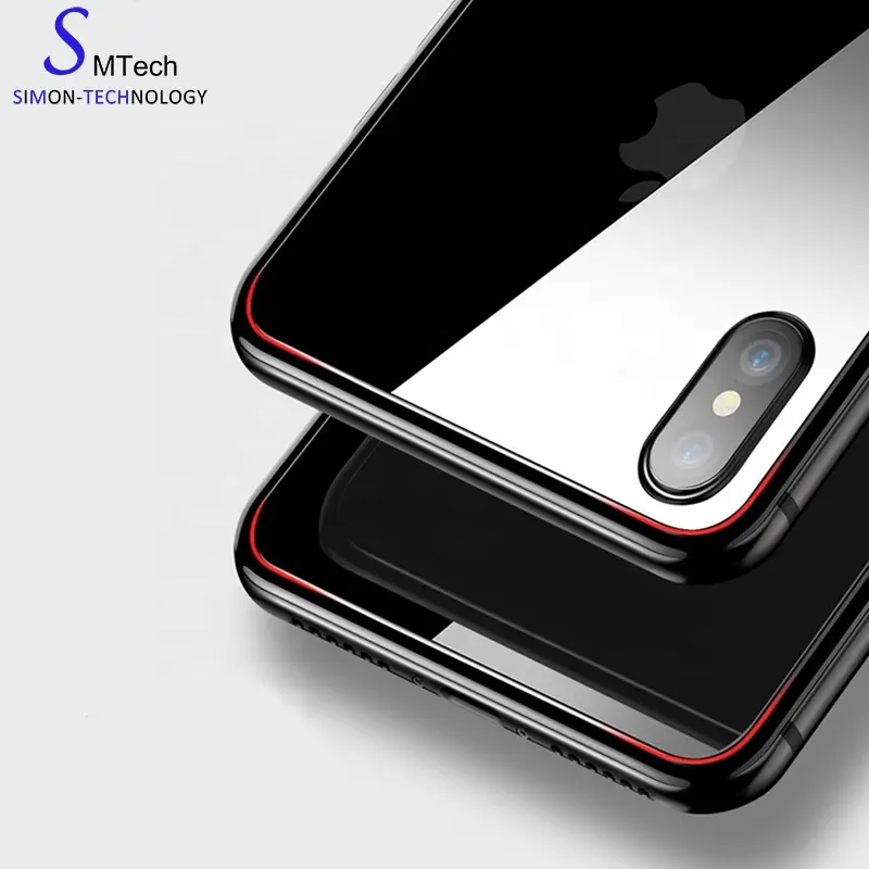 For Iphone X Front + Back Glass Protector 2.5D Ultra Clear Screen Protective Film For Iphone 8