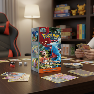 Tarjetas Pokémon TCG, Pokémon SV4K, Ancient Roars, Edición Coreana, Juego de Cartas Coleccionables, Caja de Sobres, 30 Paquetes, Papel - Product Image 3