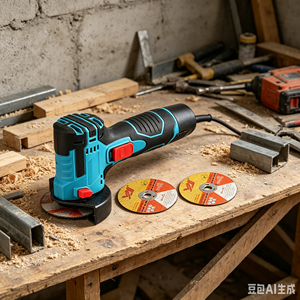 Nueva Mini Amoladora Angular Inalámbrica de 125 mm, con Batería de Litio, de Grado Industrial, con Interruptor Deslizante - Product Image 4