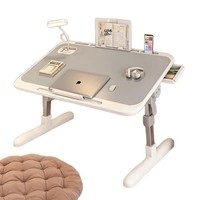 Bureau portable pliable de haute qualité et durable avec design réglable en angle, en MDF, pour le bureau à domicile et les études