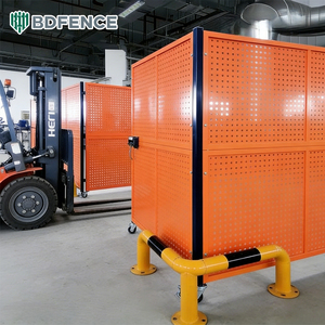 Valla Modular Perforada de Instalación Rápida |   Barrera Metálica de Tamaño Personalizado para Talleres Industriales y Almacenes Logísticos - Product Image 2